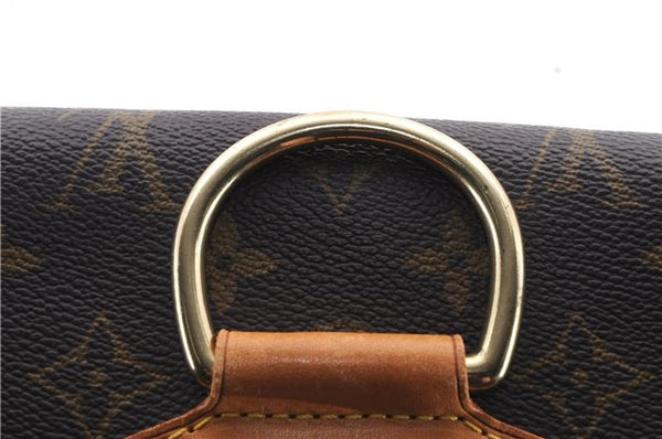 Authentic Louis Vuitton Monogram Montsouris GM Backpack M51135 LV 9002C