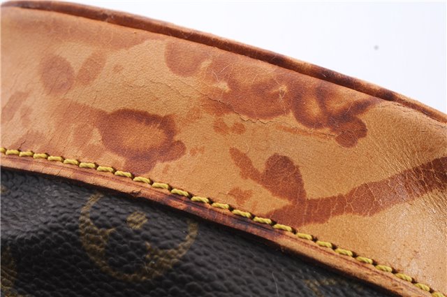 Authentic Louis Vuitton Monogram Montsouris GM Backpack M51135 LV 9002C