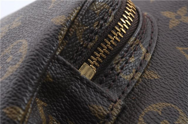 Authentic Louis Vuitton Monogram Montsouris GM Backpack M51135 LV 9002C