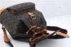 Authentic Louis Vuitton Monogram Montsouris GM Backpack M51135 LV 9002C