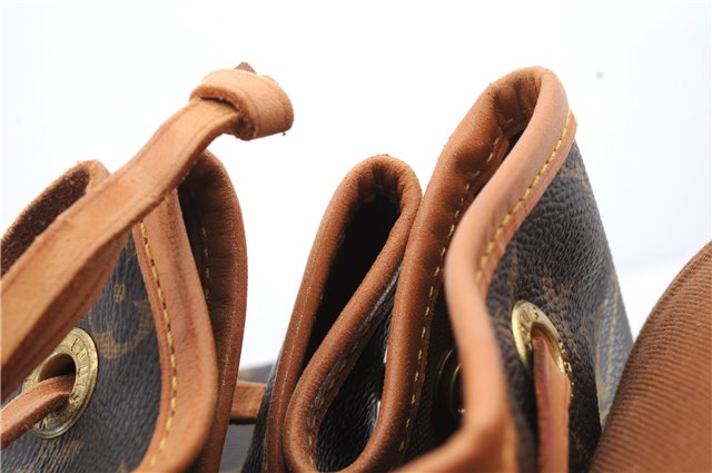 Authentic Louis Vuitton Monogram Montsouris GM Backpack M51135 LV 9002C