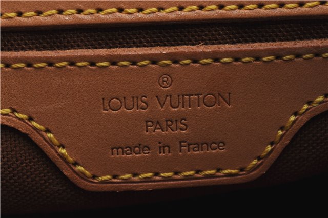 Authentic Louis Vuitton Monogram Montsouris GM Backpack M51135 LV 9002C