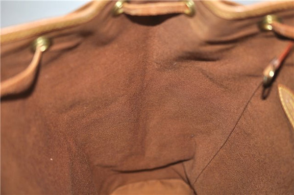 Authentic Louis Vuitton Monogram Montsouris GM Backpack M51135 LV 9002C