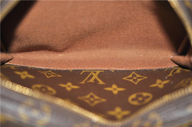 Authentic Louis Vuitton Monogram Montsouris GM Backpack M51135 LV 9002C