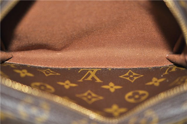 Authentic Louis Vuitton Monogram Montsouris GM Backpack M51135 LV 9002C