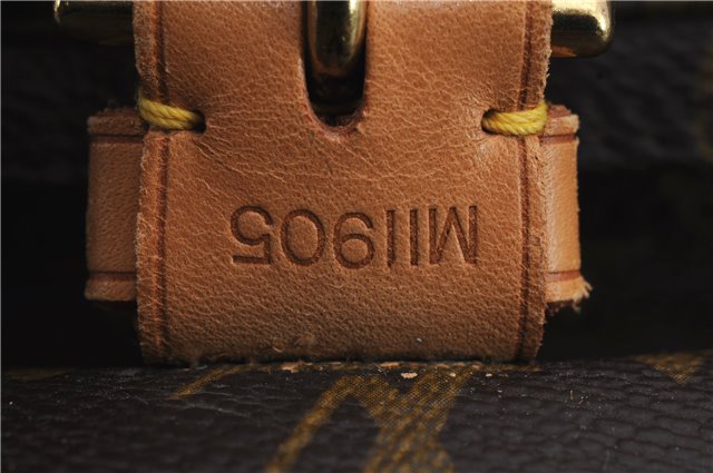 Authentic Louis Vuitton Monogram Montsouris GM Backpack M51135 LV 9002C