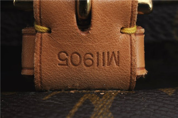 Authentic Louis Vuitton Monogram Montsouris GM Backpack M51135 LV 9002C