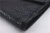 Authentic CHANEL Caviar Skin CC Logo Bifold Wallet Purse Black 9002D