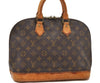 Authentic Louis Vuitton Monogram Alma Hand Bag M51130 LV 9006C