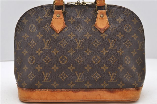 Authentic Louis Vuitton Monogram Alma Hand Bag M51130 LV 9006C