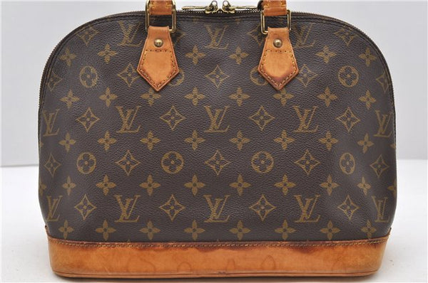 Authentic Louis Vuitton Monogram Alma Hand Bag M51130 LV 9006C