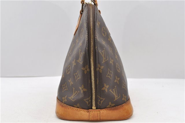 Authentic Louis Vuitton Monogram Alma Hand Bag M51130 LV 9006C