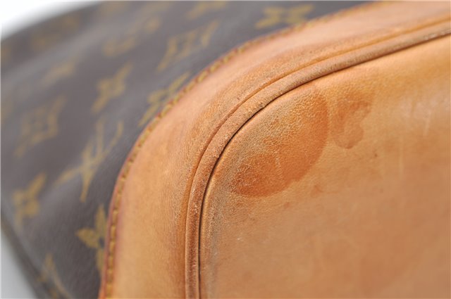 Authentic Louis Vuitton Monogram Alma Hand Bag M51130 LV 9006C
