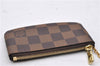 Authentic Louis Vuitton Damier Pochette Cles Coin Purse Case N62658 LV Box 9008E