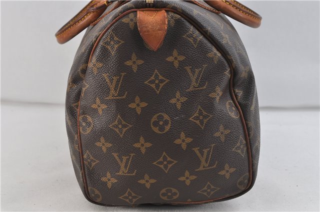 Authentic Louis Vuitton Monogram Speedy 30 Hand Bag M41526 LV 9009C