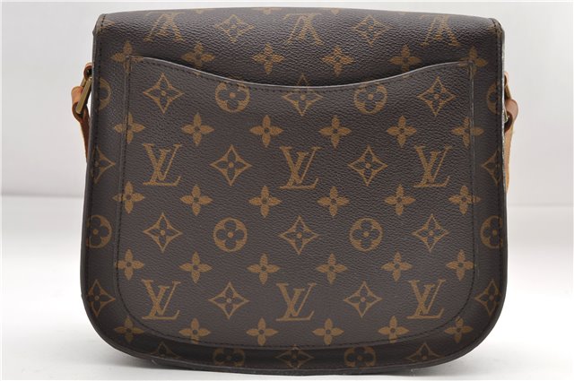 Auth Louis Vuitton Monogram Saint Cloud GM Shoulder Cross Bag M51242 LV 9013D