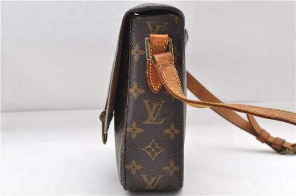Auth Louis Vuitton Monogram Saint Cloud GM Shoulder Cross Bag M51242 LV 9013D
