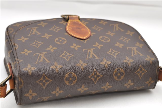 Auth Louis Vuitton Monogram Saint Cloud GM Shoulder Cross Bag M51242 LV 9013D