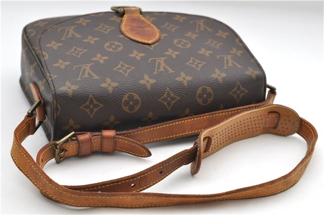 Auth Louis Vuitton Monogram Saint Cloud GM Shoulder Cross Bag M51242 LV 9013D
