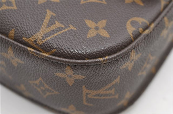 Auth Louis Vuitton Monogram Saint Cloud GM Shoulder Cross Bag M51242 LV 9013D