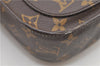 Auth Louis Vuitton Monogram Saint Cloud GM Shoulder Cross Bag M51242 LV 9013D