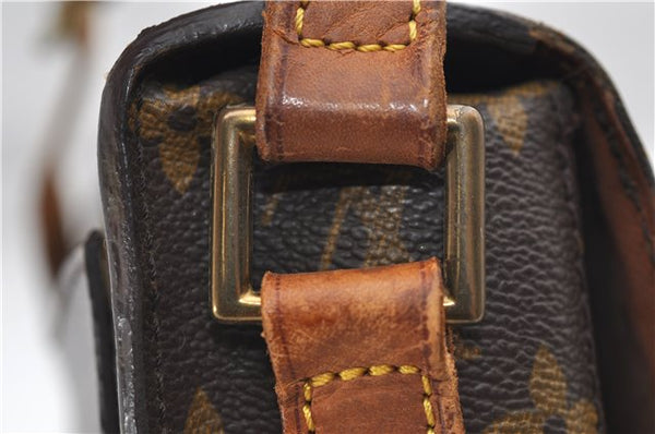 Auth Louis Vuitton Monogram Saint Cloud GM Shoulder Cross Bag M51242 LV 9013D