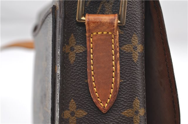 Auth Louis Vuitton Monogram Saint Cloud GM Shoulder Cross Bag M51242 LV 9013D