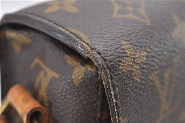 Auth Louis Vuitton Monogram Saint Cloud GM Shoulder Cross Bag M51242 LV 9013D