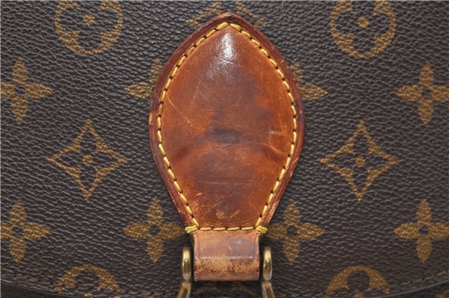 Auth Louis Vuitton Monogram Saint Cloud GM Shoulder Cross Bag M51242 LV 9013D