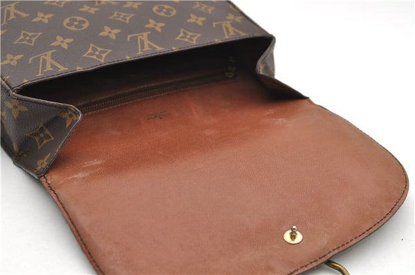 Auth Louis Vuitton Monogram Saint Cloud GM Shoulder Cross Bag M51242 LV 9013D