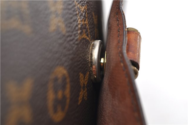 Auth Louis Vuitton Monogram Saint Cloud GM Shoulder Cross Bag M51242 LV 9013D