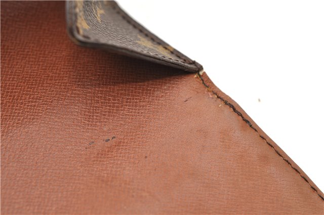 Auth Louis Vuitton Monogram Saint Cloud GM Shoulder Cross Bag M51242 LV 9013D