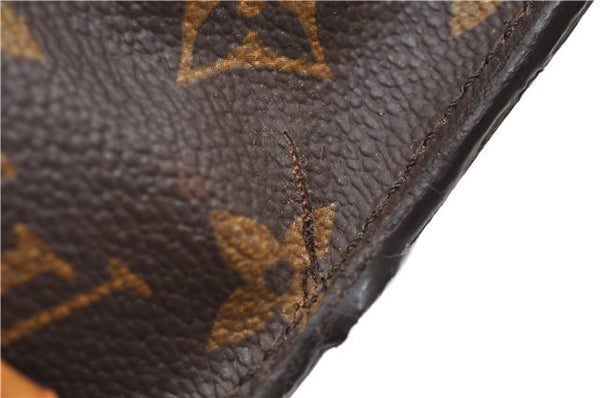 Auth Louis Vuitton Monogram Saint Cloud GM Shoulder Cross Bag M51242 LV 9013D