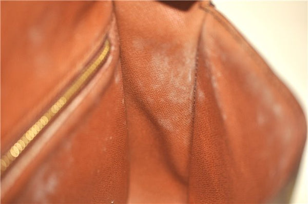 Auth Louis Vuitton Monogram Saint Cloud GM Shoulder Cross Bag M51242 LV 9013D