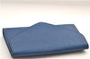 Authentic Louis Vuitton Epi Arts Deco Clutch Bag Blue M52635 LV 9014D