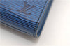 Authentic Louis Vuitton Epi Arts Deco Clutch Bag Blue M52635 LV 9014D