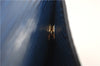 Authentic Louis Vuitton Epi Arts Deco Clutch Bag Blue M52635 LV 9014D