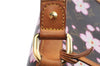 Auth Louis Vuitton Monogram Cherry Blossom Sac Retro PM Hand Bag M92012 LV 9016C