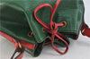 Auth Louis Vuitton Epi Petit Noe Bi-color Green x Red M44147 Shoulder Bag 9017C