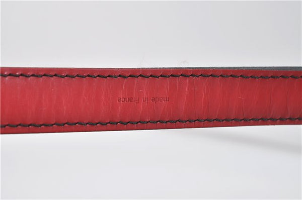 Auth Louis Vuitton Epi Petit Noe Bi-color Green x Red M44147 Shoulder Bag 9017C