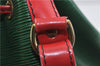 Auth Louis Vuitton Epi Petit Noe Bi-color Green x Red M44147 Shoulder Bag 9017C