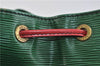 Auth Louis Vuitton Epi Petit Noe Bi-color Green x Red M44147 Shoulder Bag 9017C