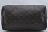 Authentic Louis Vuitton Monogram Speedy 30 Hand Boston Bag M41526 LV 9017D