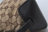 Authentic GUCCI Shoulder Hand Bag Purse GG Canvas Leather 107757 Brown 9018D