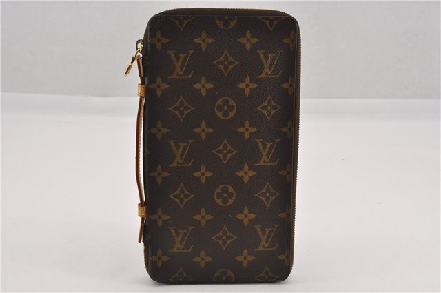 Authentic Louis Vuitton Monogram Organizer de Voyage Travel Case M60119 LV 9019F