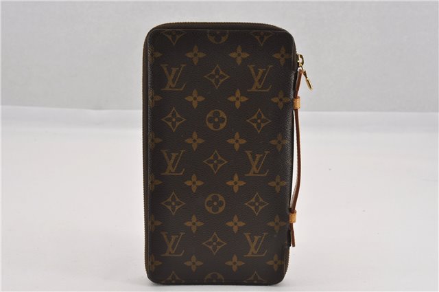 Authentic Louis Vuitton Monogram Organizer de Voyage Travel Case M60119 LV 9019F