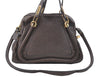 Authentic Chloe Paraty 2Way Shoulder Hand Bag Purse Leather Brown 9020D