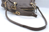 Authentic Chloe Paraty 2Way Shoulder Hand Bag Purse Leather Brown 9020D