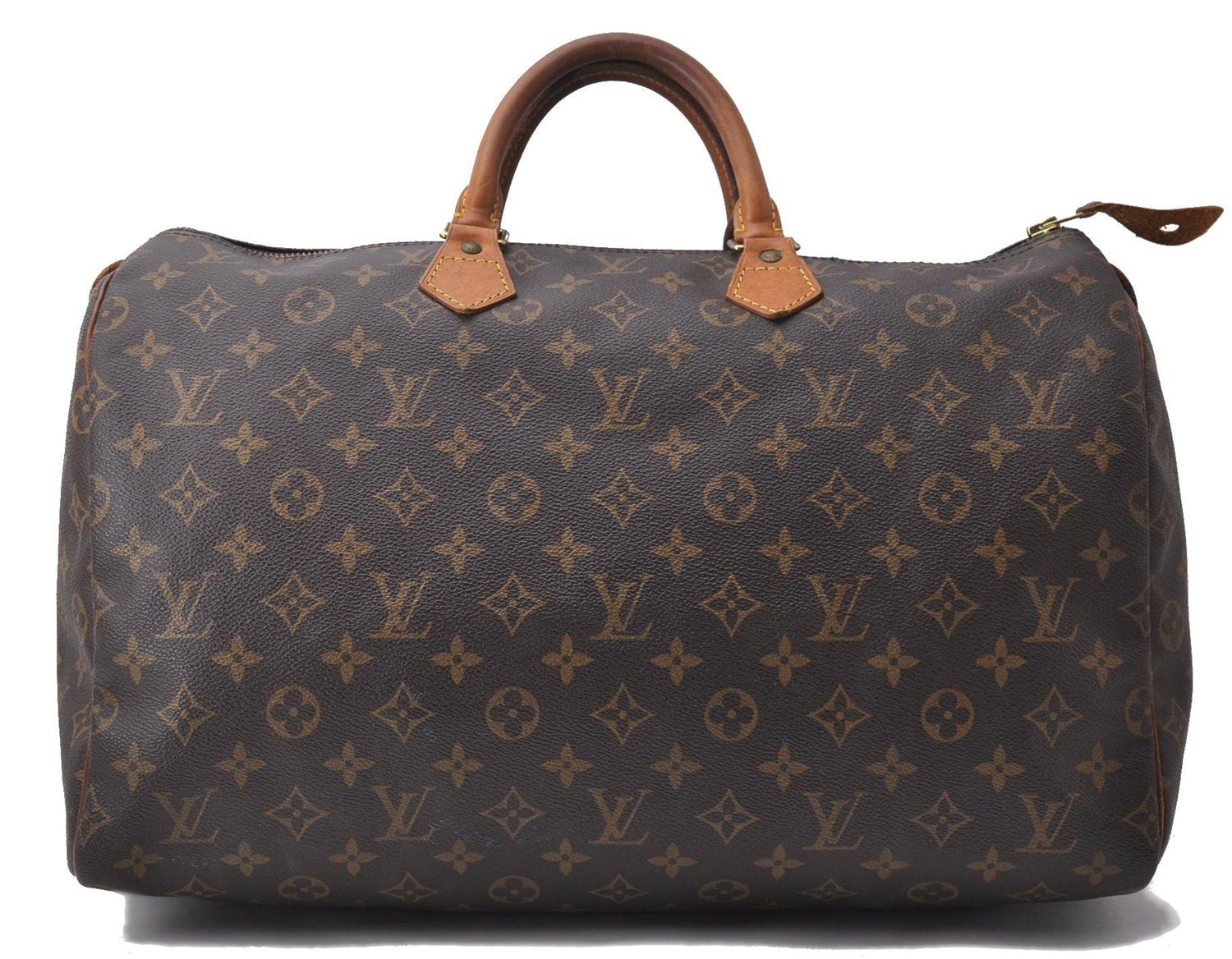 Authentic Louis Vuitton Monogram Speedy 40 Hand Bag M41522 LV 9022C