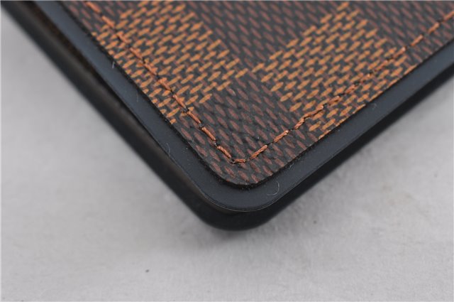 Authentic Louis Vuitton Damier Portefeuille Brazza Long Wallet N63168 LV 9022F